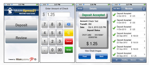 Mobile Deposit